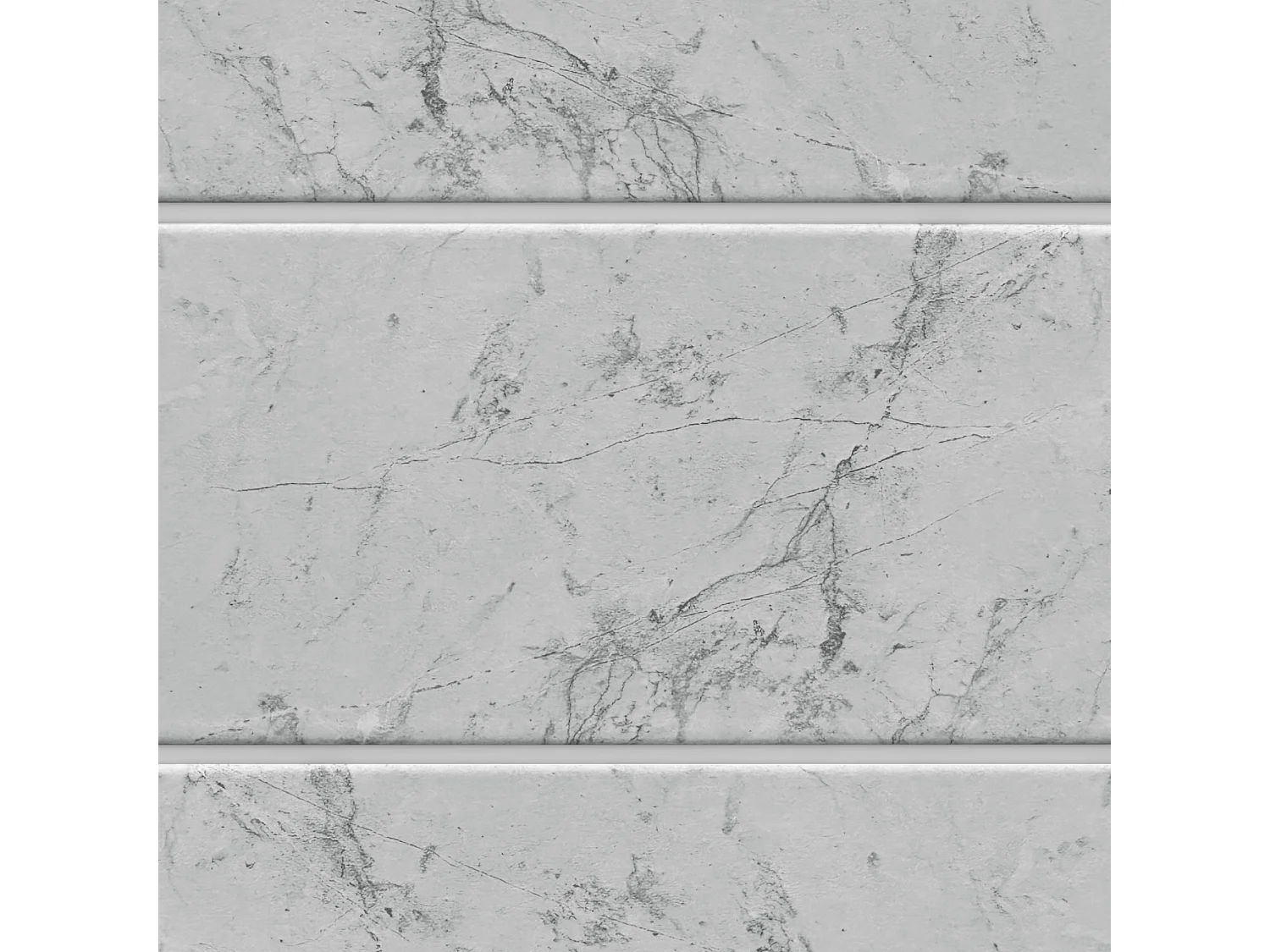 DHOME Tête de Lit Bois Recyclé Dm Style Palette Horizontale 150x46cm Lits 150/160 - Finition Marbre