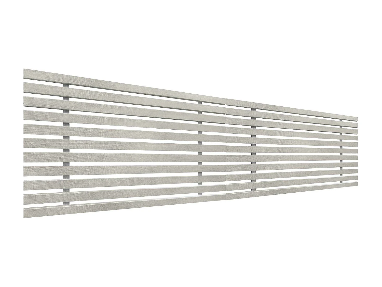 15. DHOME Tête de Lit DM Bois Recyclé Double Style Palette Japonaise Divisée en 2 Pièces 180x46cm Lits 180 - Gris Tribal