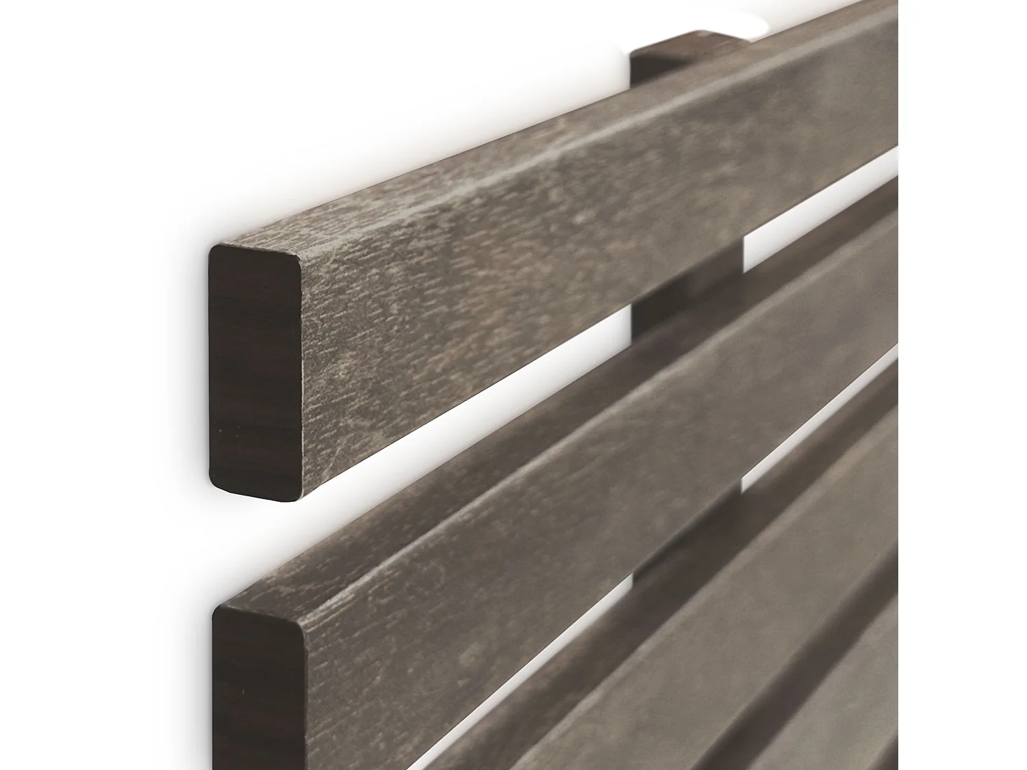 DHOME Testiera in Legno Riciclato Dm Stile Pallet Giapponese 95x46 cm Letti 80/90 - Rovere Amazon