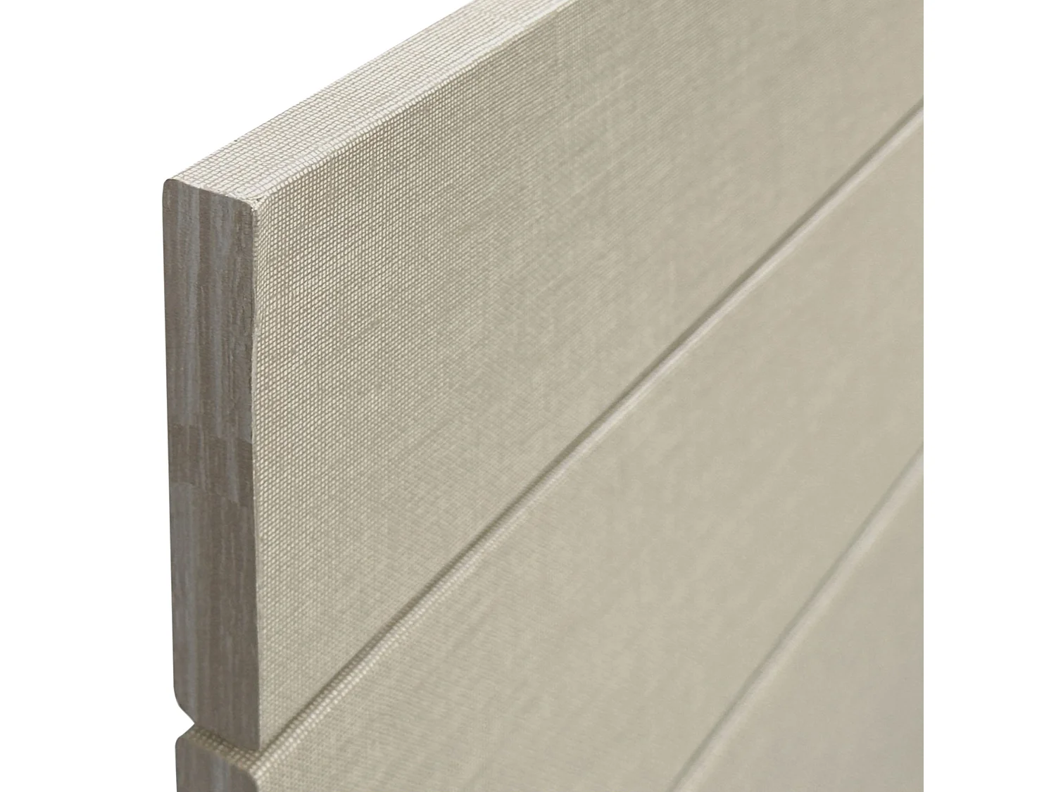 DHOME Cabecero De Madera Reciclada Dm Estilo Palet Horizontal 80x46cm Camas 80/90 - Acabado Lino