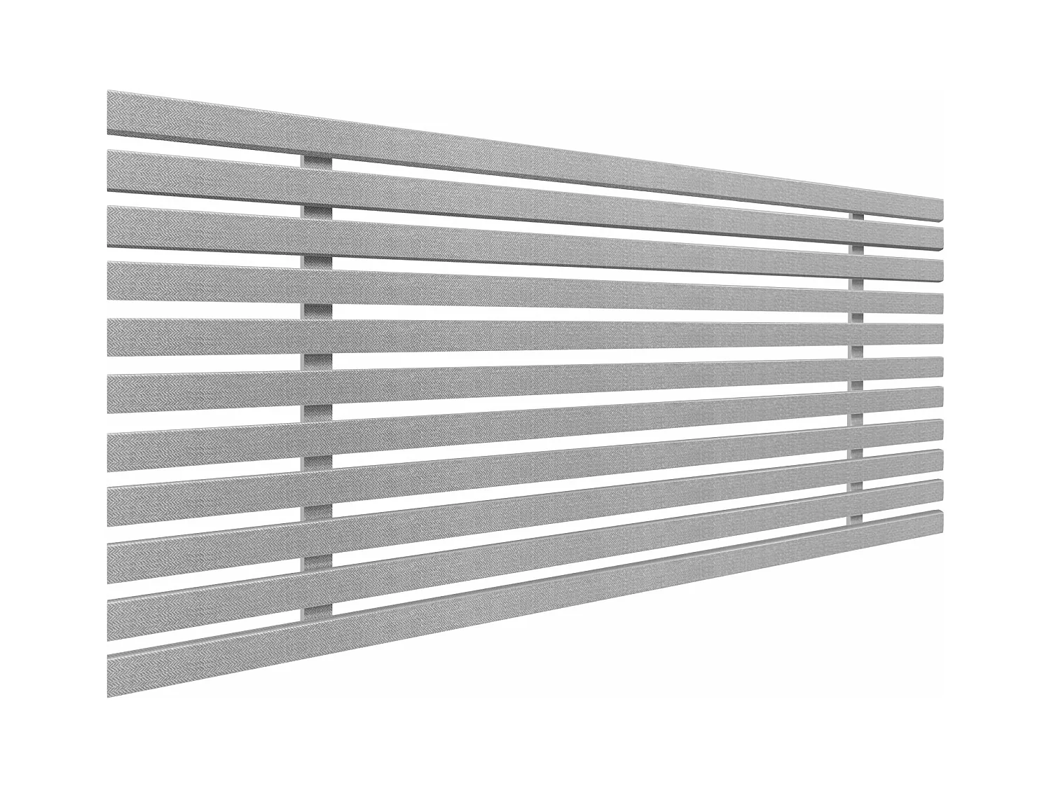 DHOME Tête de Lit Bois Recyclé Dm Style Palette Japonaise 95x46cm Lits 80/90 - Pointes Grises