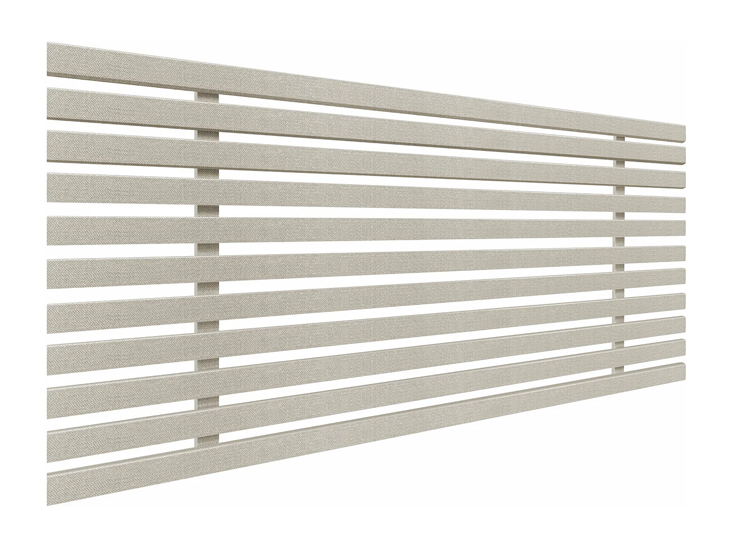 DHOME Tête de Lit Bois Recyclé Dm Style Palette Japonaise 80x46cm Lits 80/90 - Pointes Beige