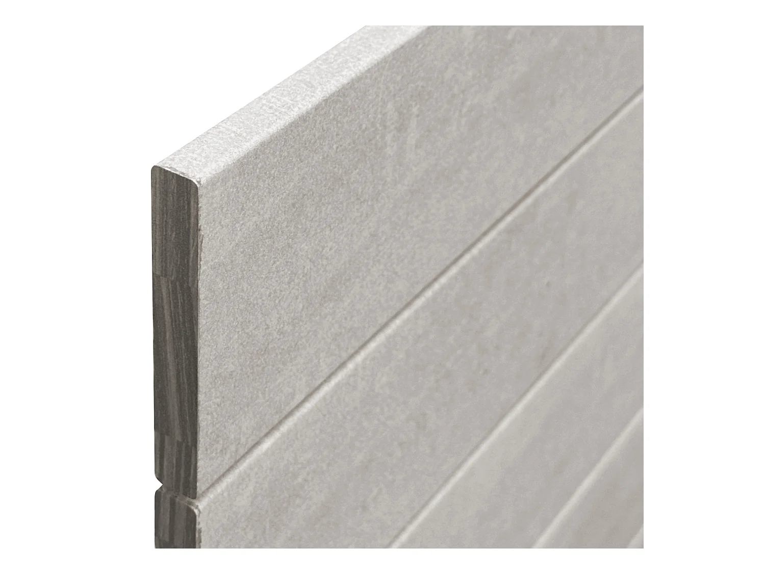 DHOME Tête de Lit Bois Recyclé Dm Style Palette Horizontale 150x46cm Lits 150/160 - Gris Tribal