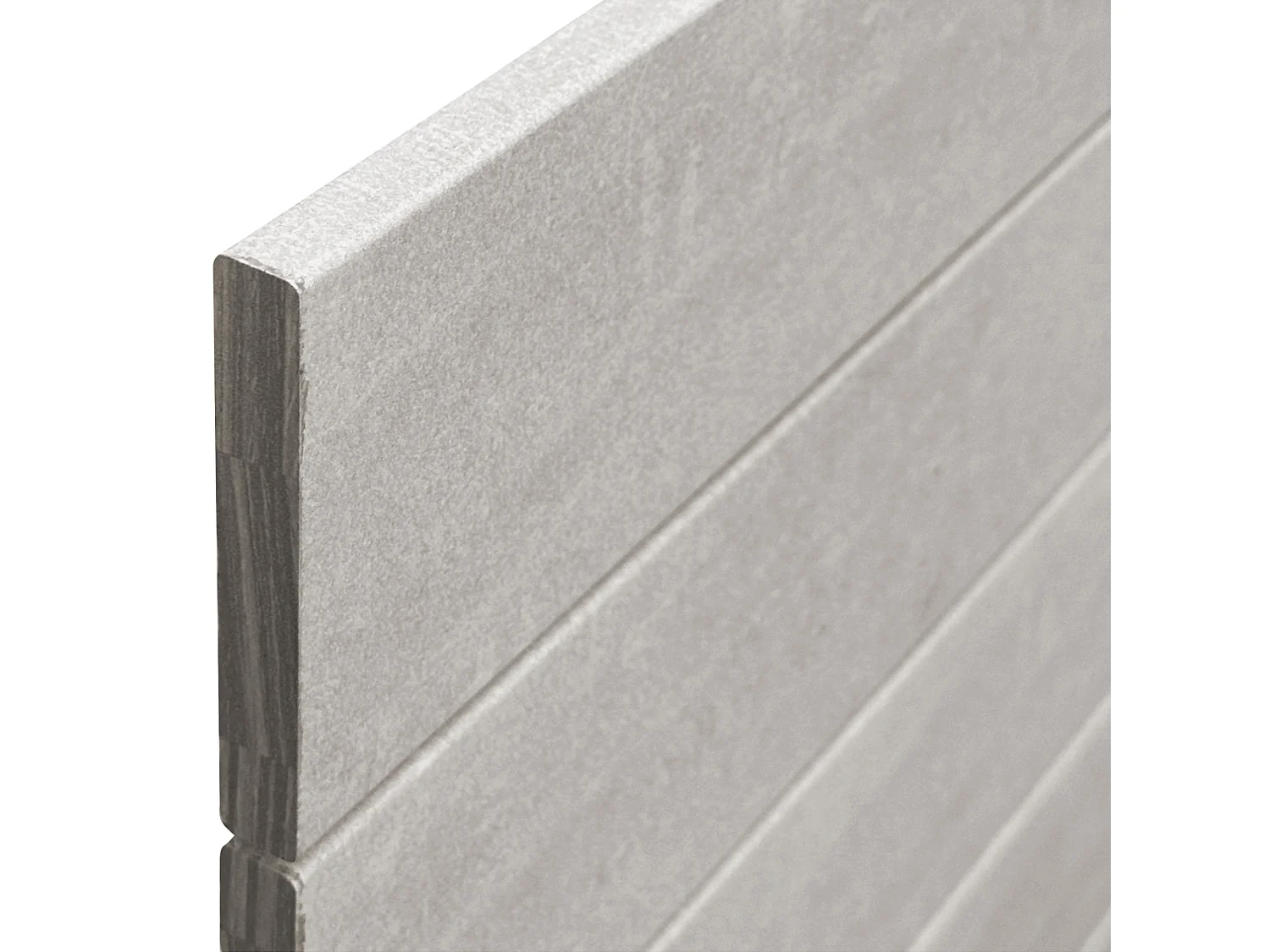 DHOME Tête de Lit Bois Recyclé Dm Style Palette Horizontale 150x46cm Lits 150/160 - Gris Tribal