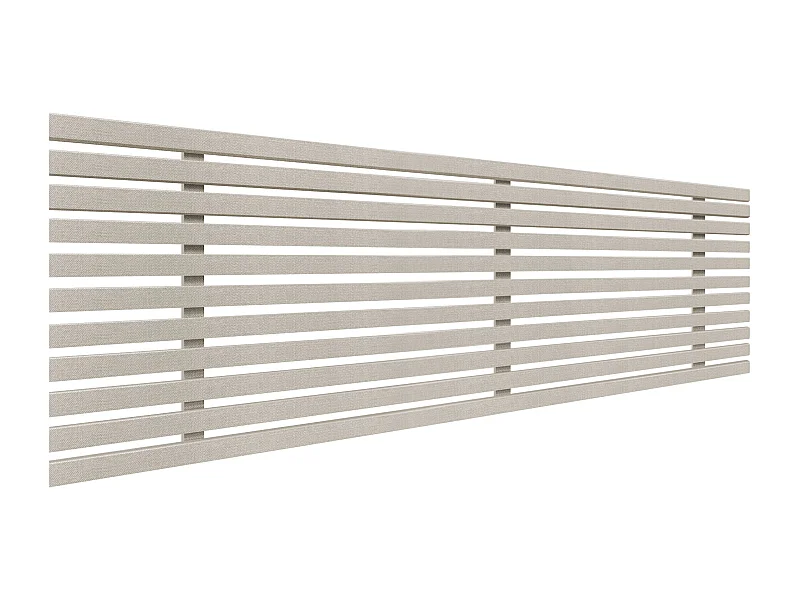 DHOME Tête de Lit Bois Recyclé Dm Style Palette Japonaise 160x46cm Lits 150/160 - Pointes Beige