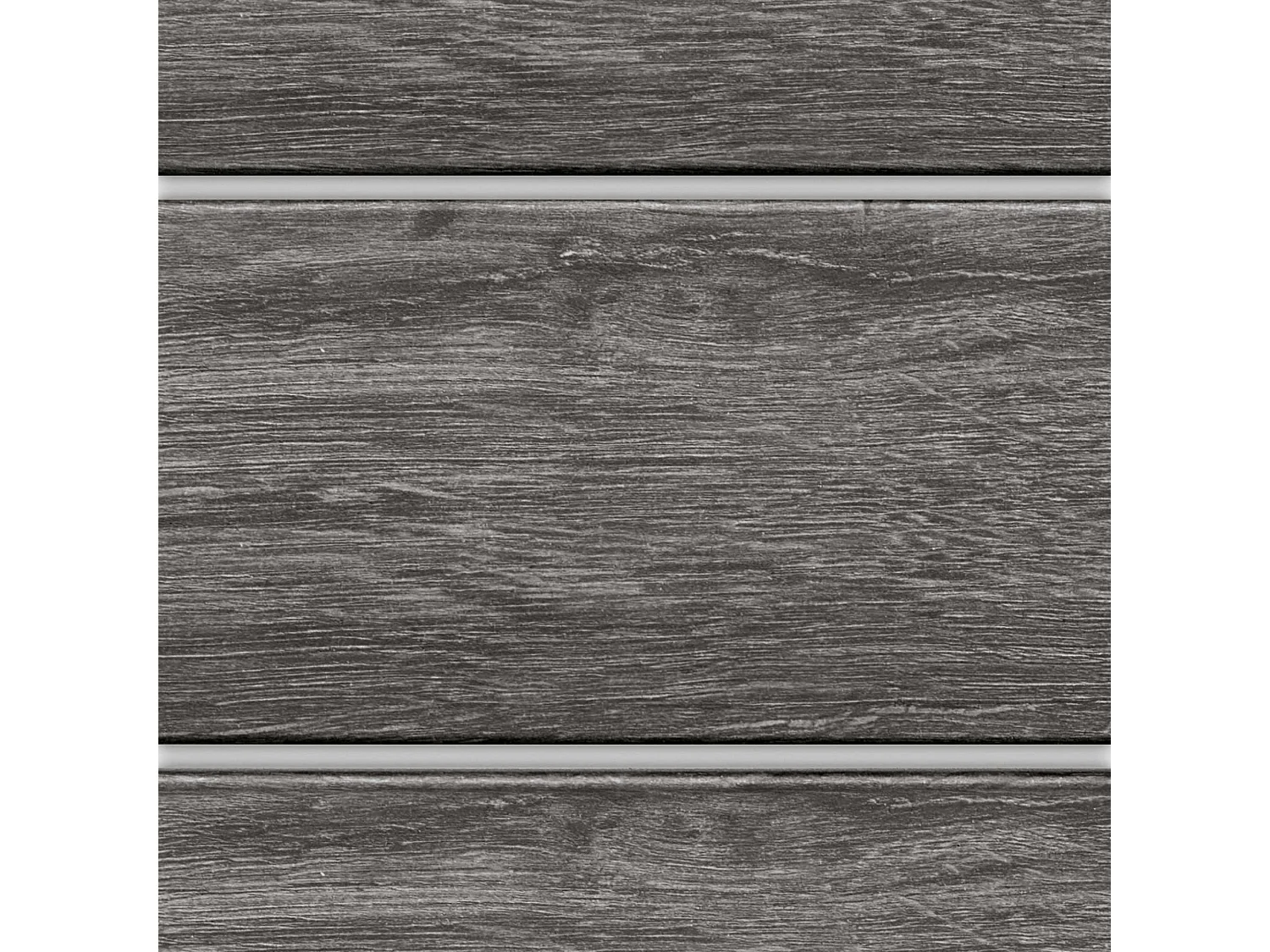 DHOME DM-Kopfteil aus recyceltem Holz, doppelter horizontaler Palettenstil, unterteilt in 2 Teile, 220 x 46 cm, Betten 220 – Holzasche