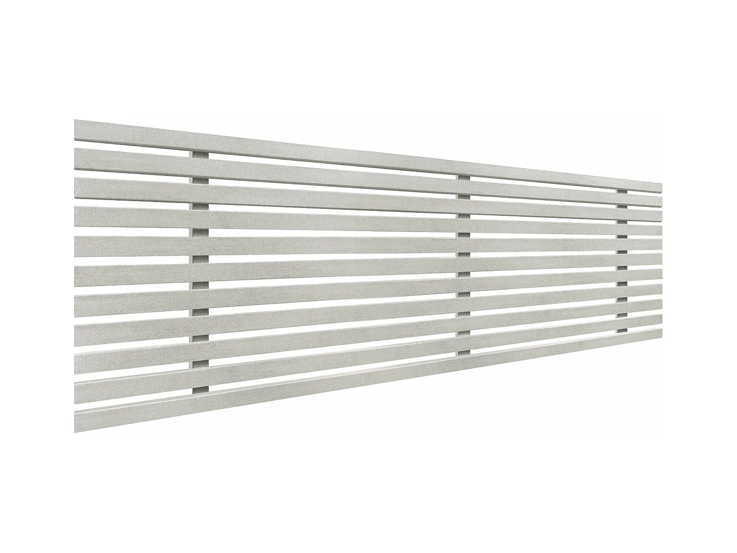 DHOME Tête de Lit Bois Recyclé Dm Style Palette Japonaise 150x46cm Lits 150/160 - Gris Tribal