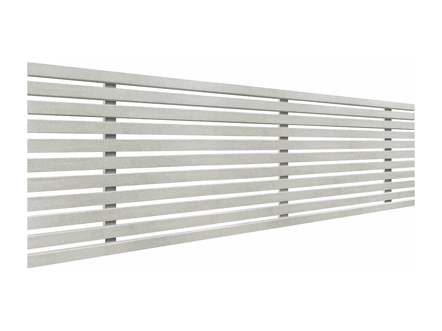 DHOME Tête de Lit Bois Recyclé Dm Style Palette Japonaise 150x46cm Lits 150/160 - Gris Tribal