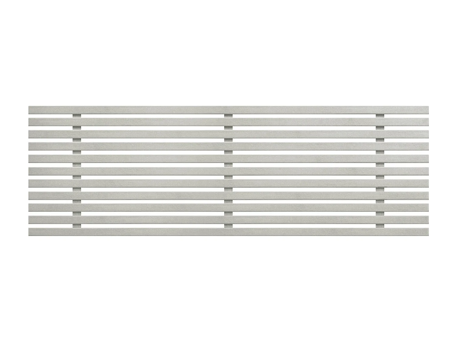 DHOME Tête de Lit Bois Recyclé Dm Style Palette Japonaise 150x46cm Lits 150/160 - Gris Tribal