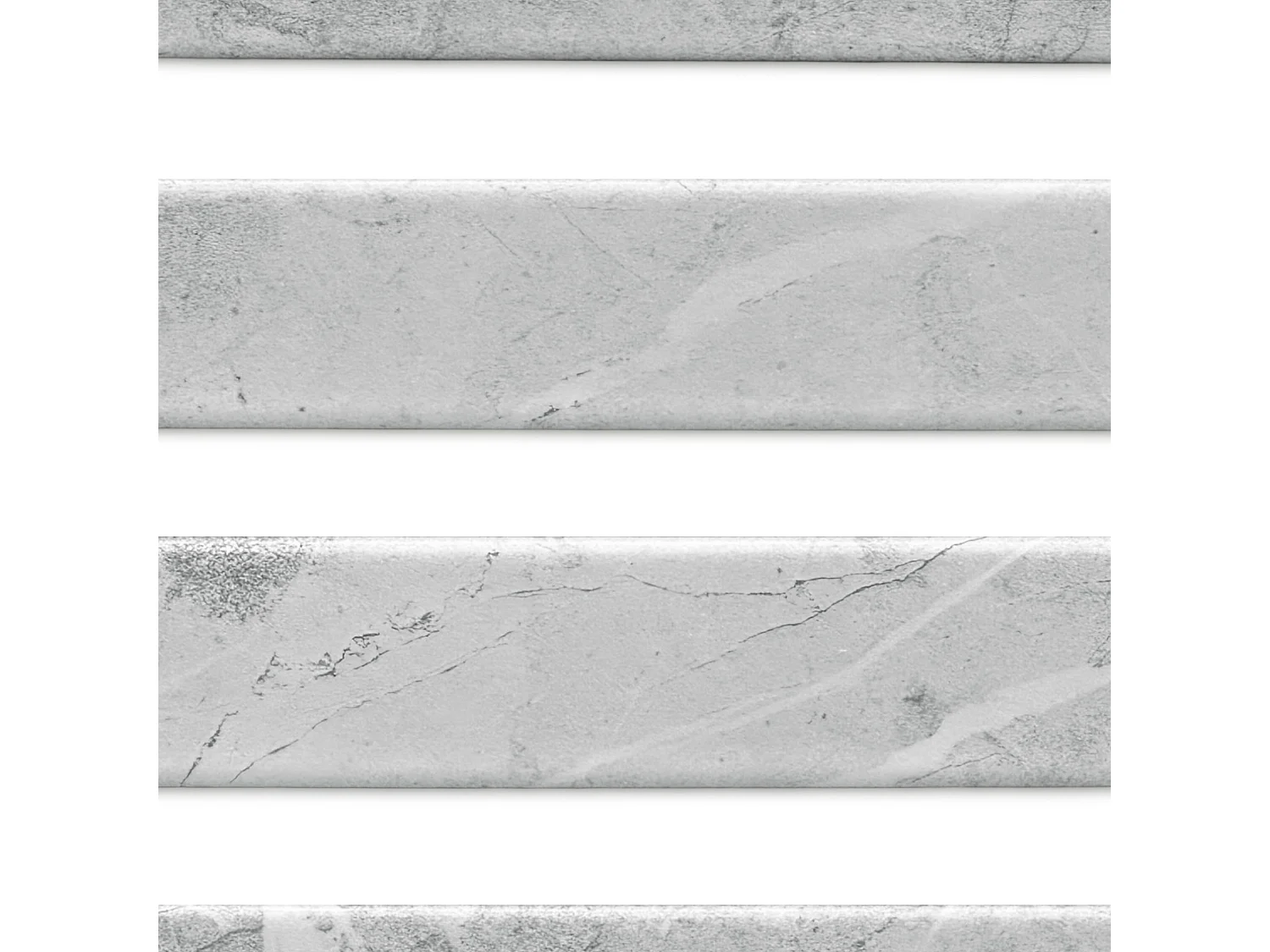 13. DHOME Tête de Lit DM Bois Recyclé Double Style Palette Japonaise Divisée en 2 Pièces 180x46cm Lits 180 - Finition Marbre