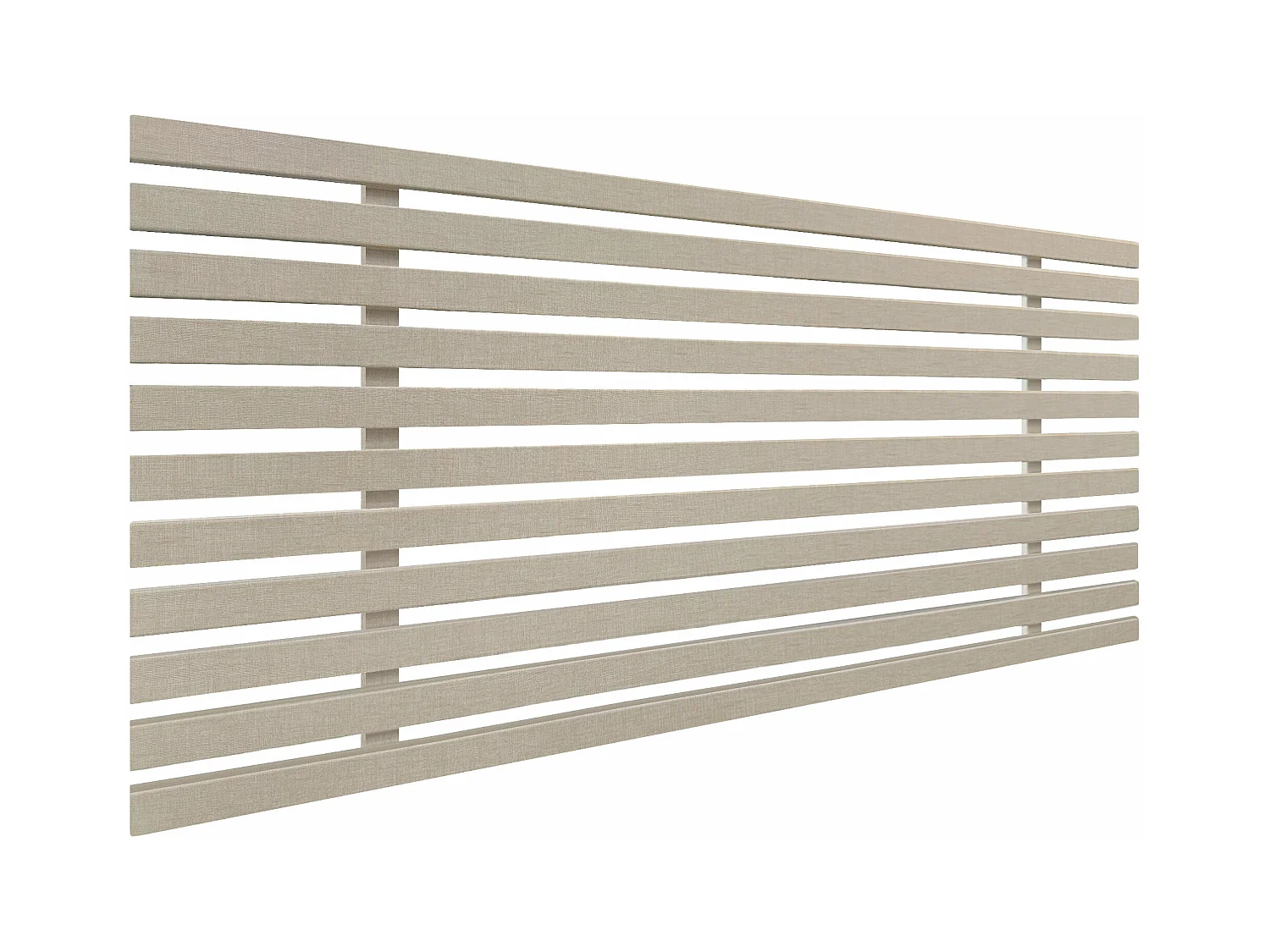 DHOME Tête de Lit Bois Recyclé Dm Style Palette Japonaise 95x46cm Lits 80/90 - Finition Lin