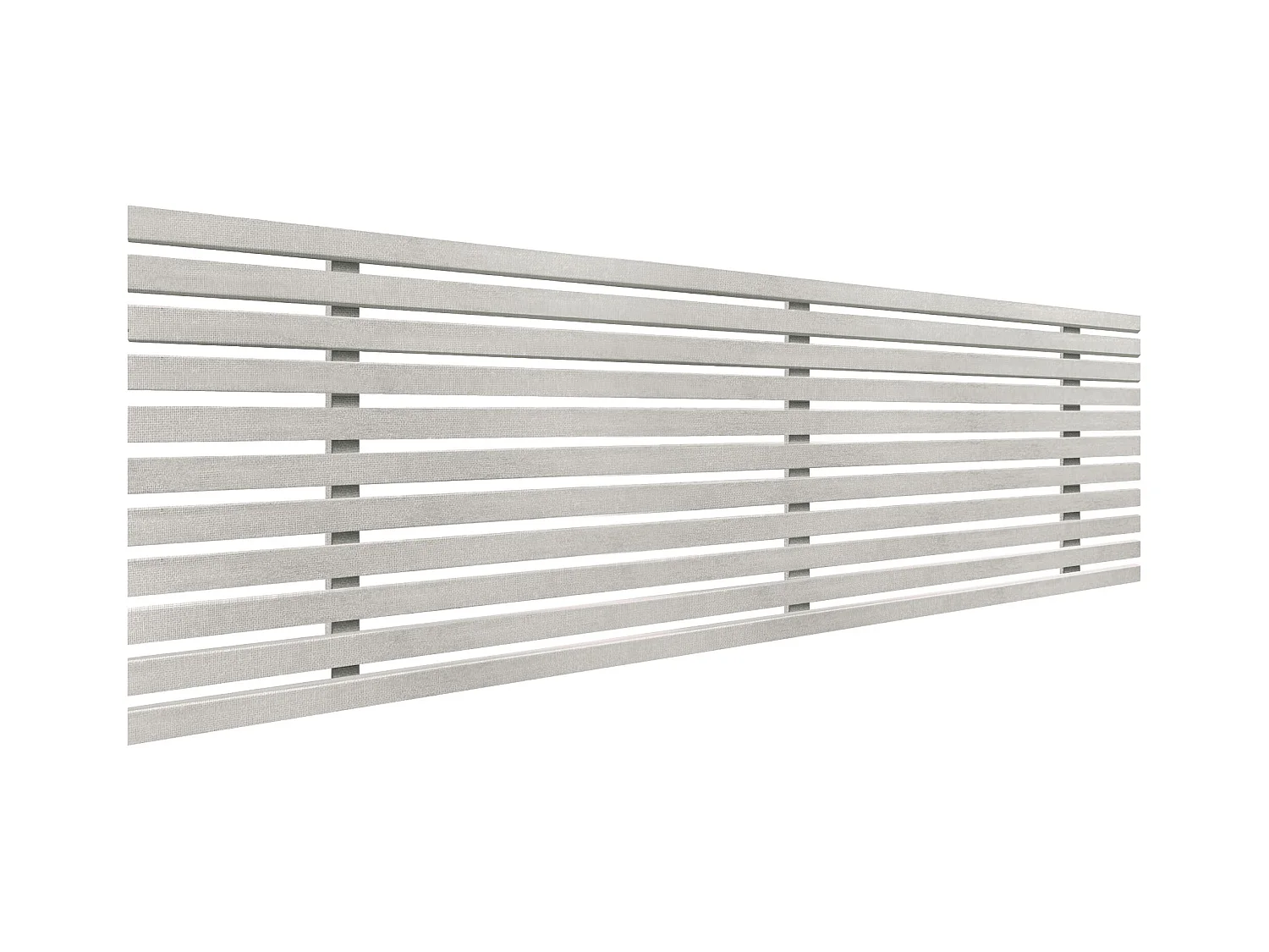 DHOME Tête de Lit Bois Recyclé Dm Style Palette Japonaise 160x46cm Lits 150/160 - Gris Tribal