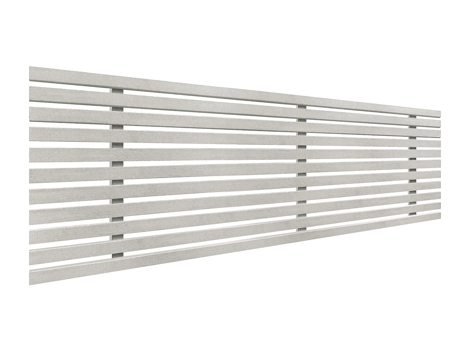 DHOME Tête de Lit Bois Recyclé Dm Style Palette Japonaise 160x46cm Lits 150/160 - Gris Tribal