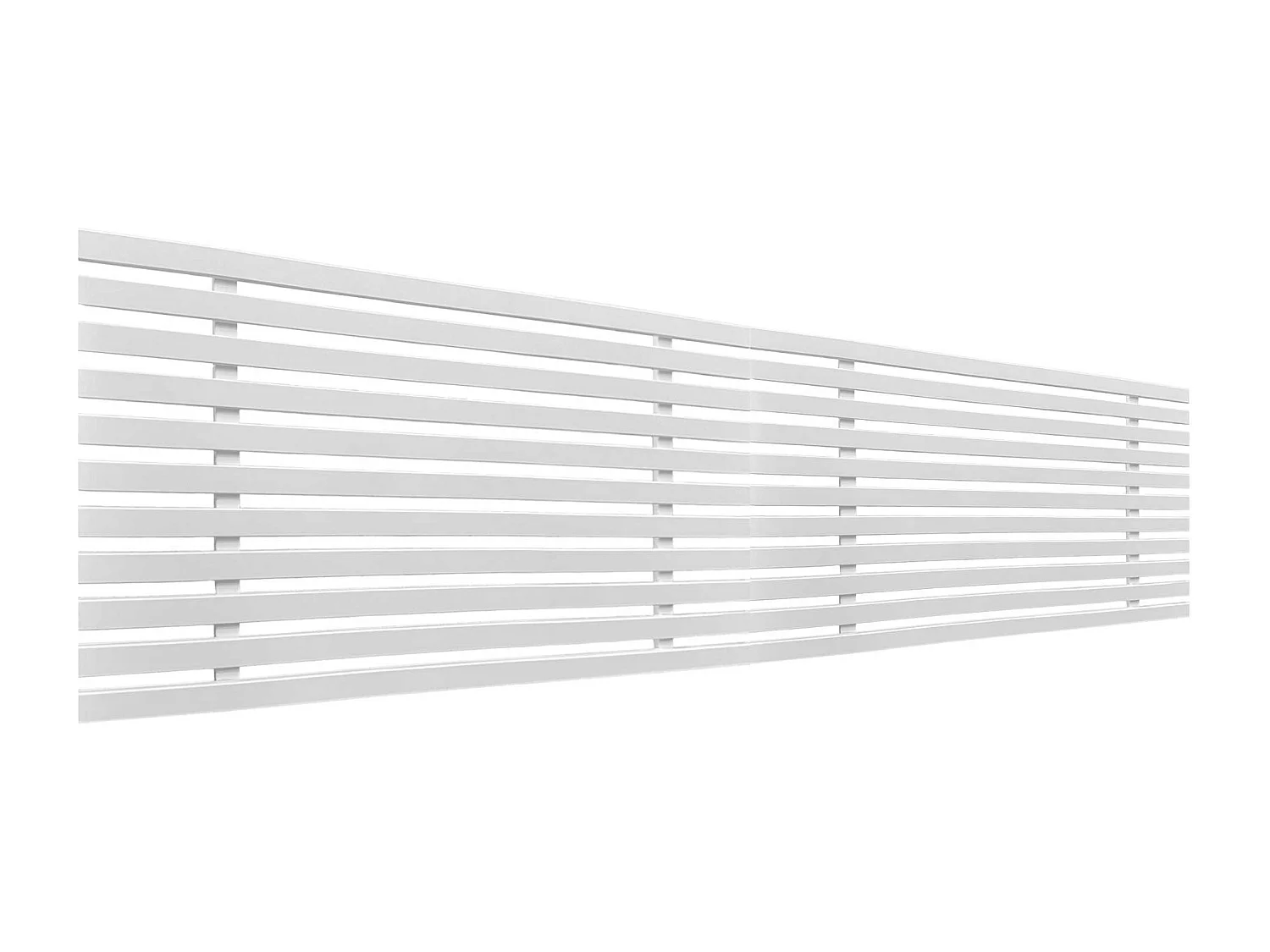 3. DHOME Tête de Lit DM Bois Recyclé Double Style Palette Japonaise Divisée en 2 Pièces 220x46cm Lits 220 - Blanc Massif