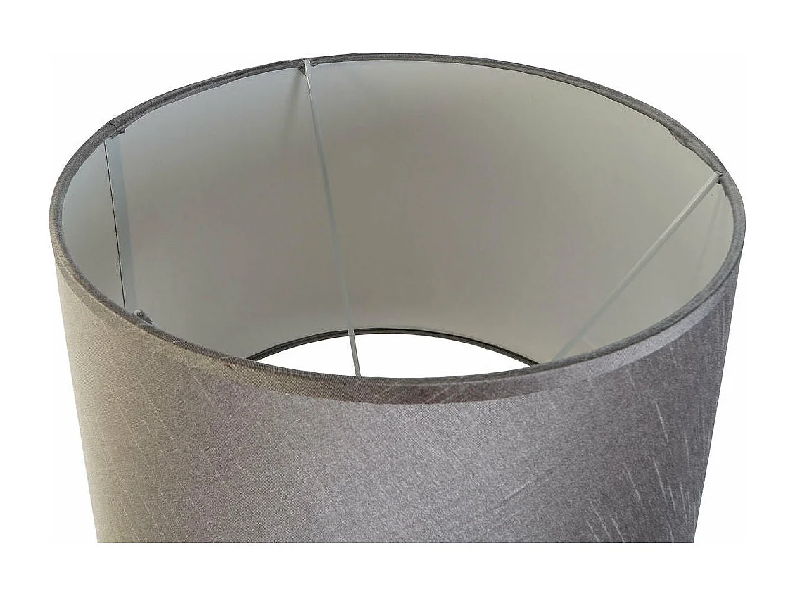 Lampe de chevet Home ESPRIT Noir Gris Résine