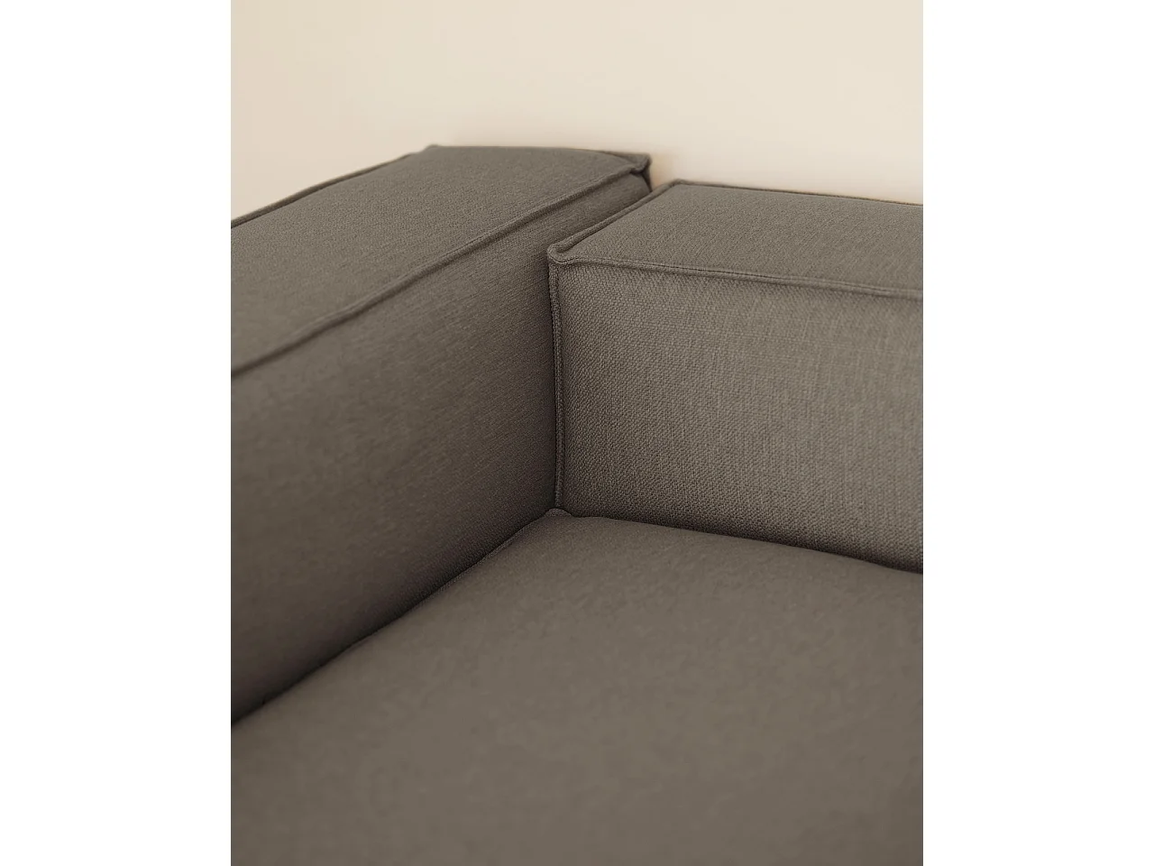 Divano 3/4 posti colore grigio scuro 210x110cm