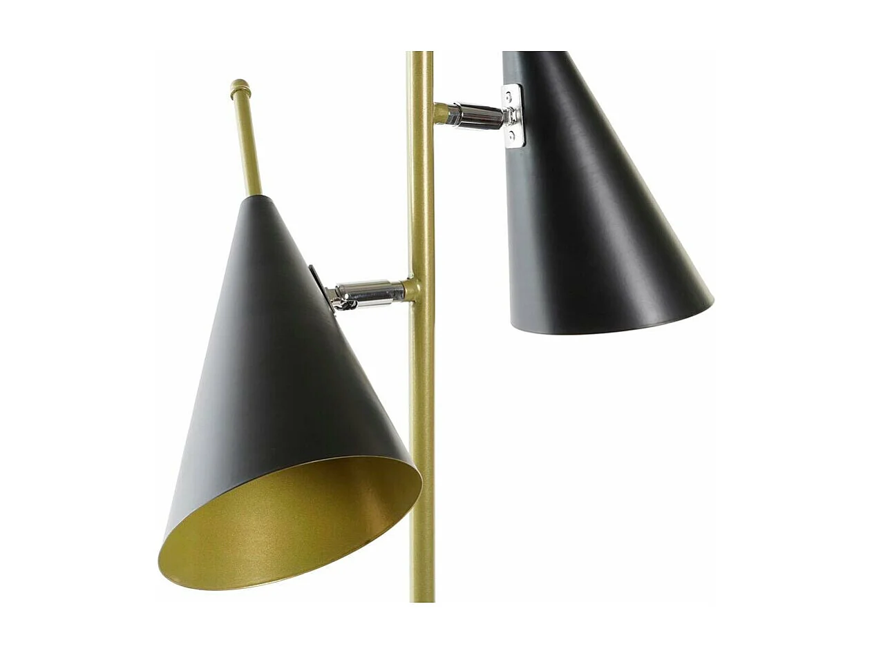 Lampe de Salon DKD Home Décor Noir Doré