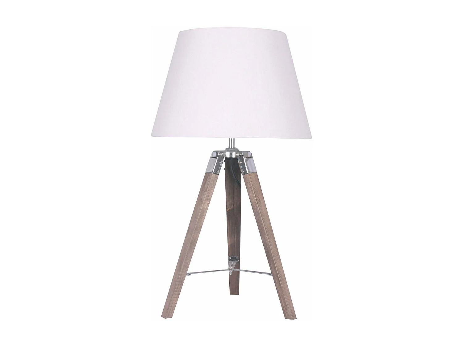 Lampe de salon Home ESPRIT Blanc Marron Bois