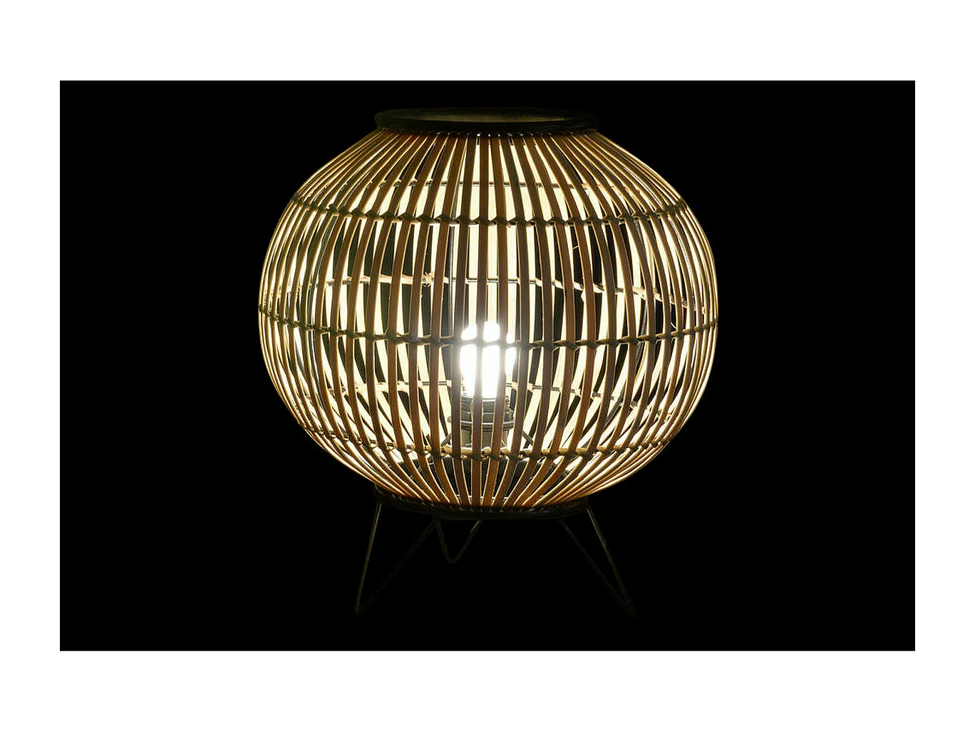 Lampe de salon DKD Home Décor Bambou
