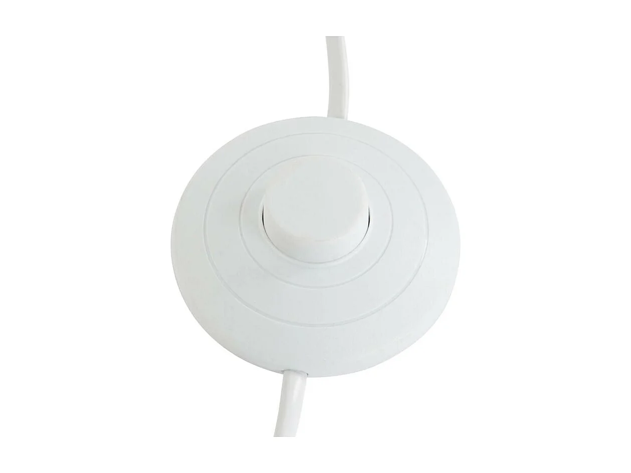 Lampadaire DKD Home Décor Blanc