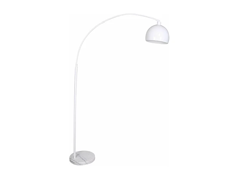Lampadaire DKD Home Décor Métal Blanc