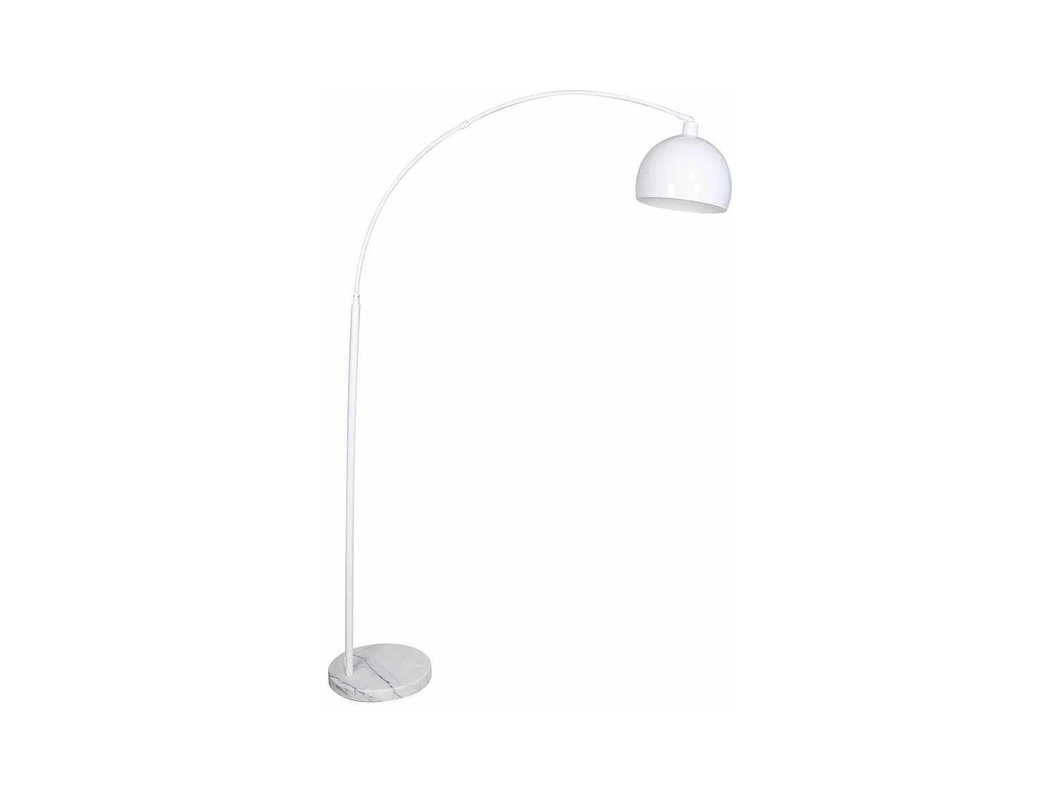 Lampadaire DKD Home Décor Métal Blanc