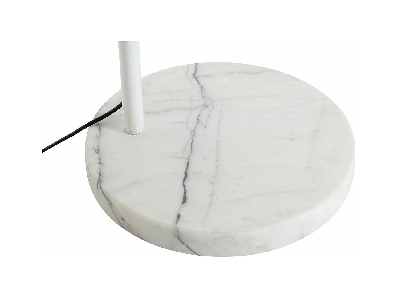 Lámpara de pie DKD Home Décor Métal White