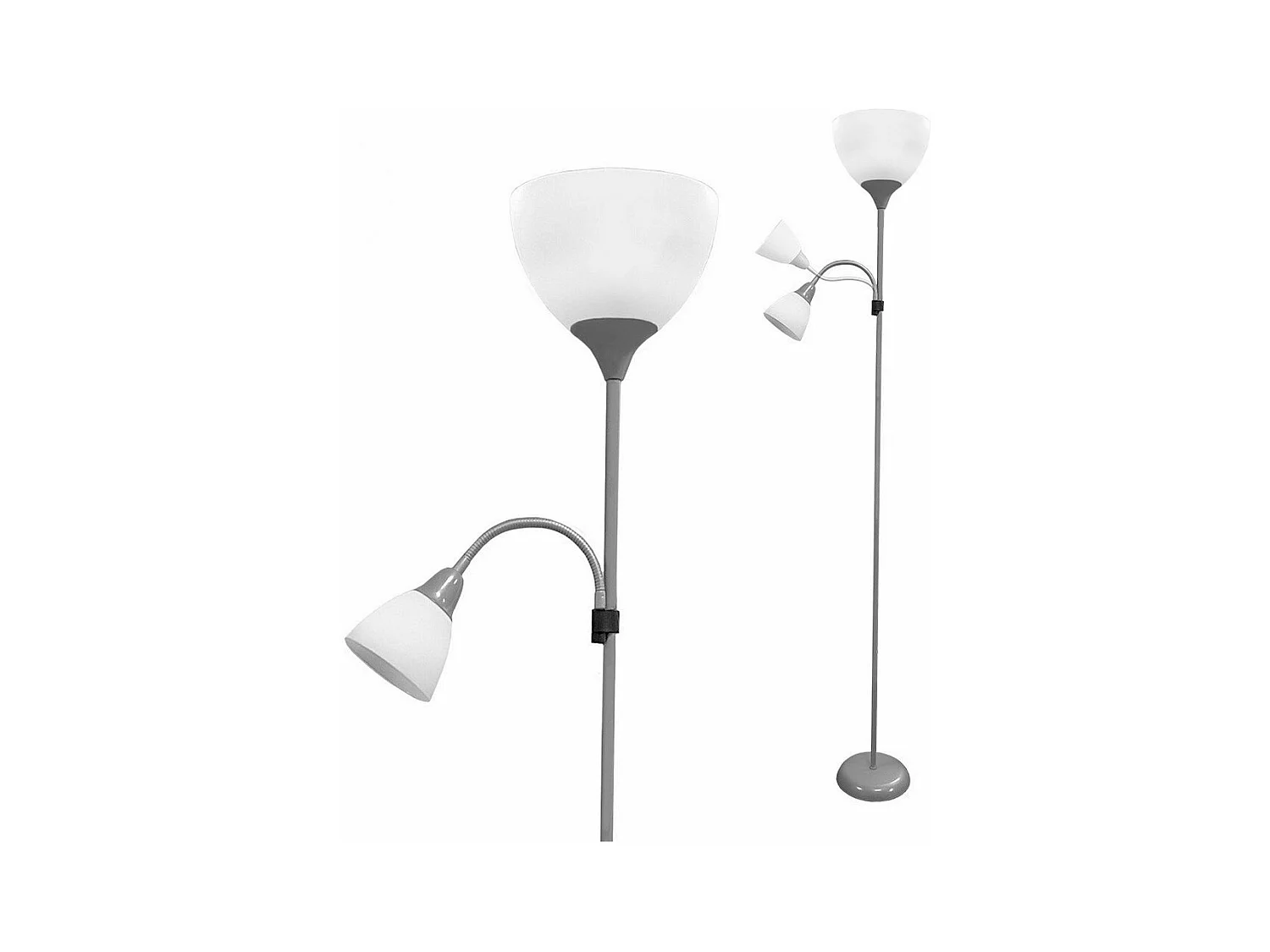 Lampadaire EDM Boston Argenté