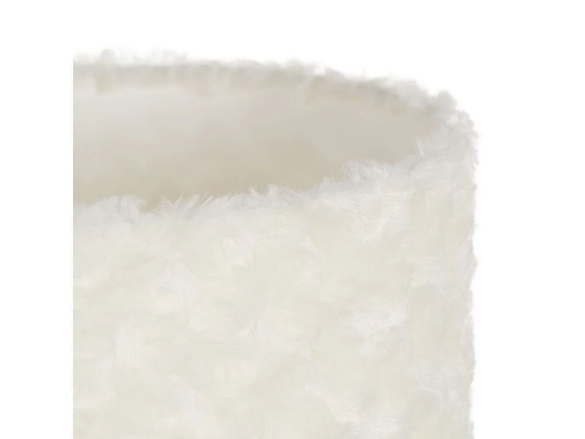 Lampadaire Blanc Doré