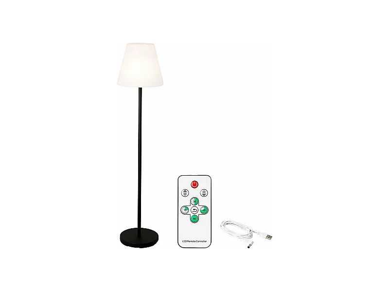 Lampadaire Lumineo Noir