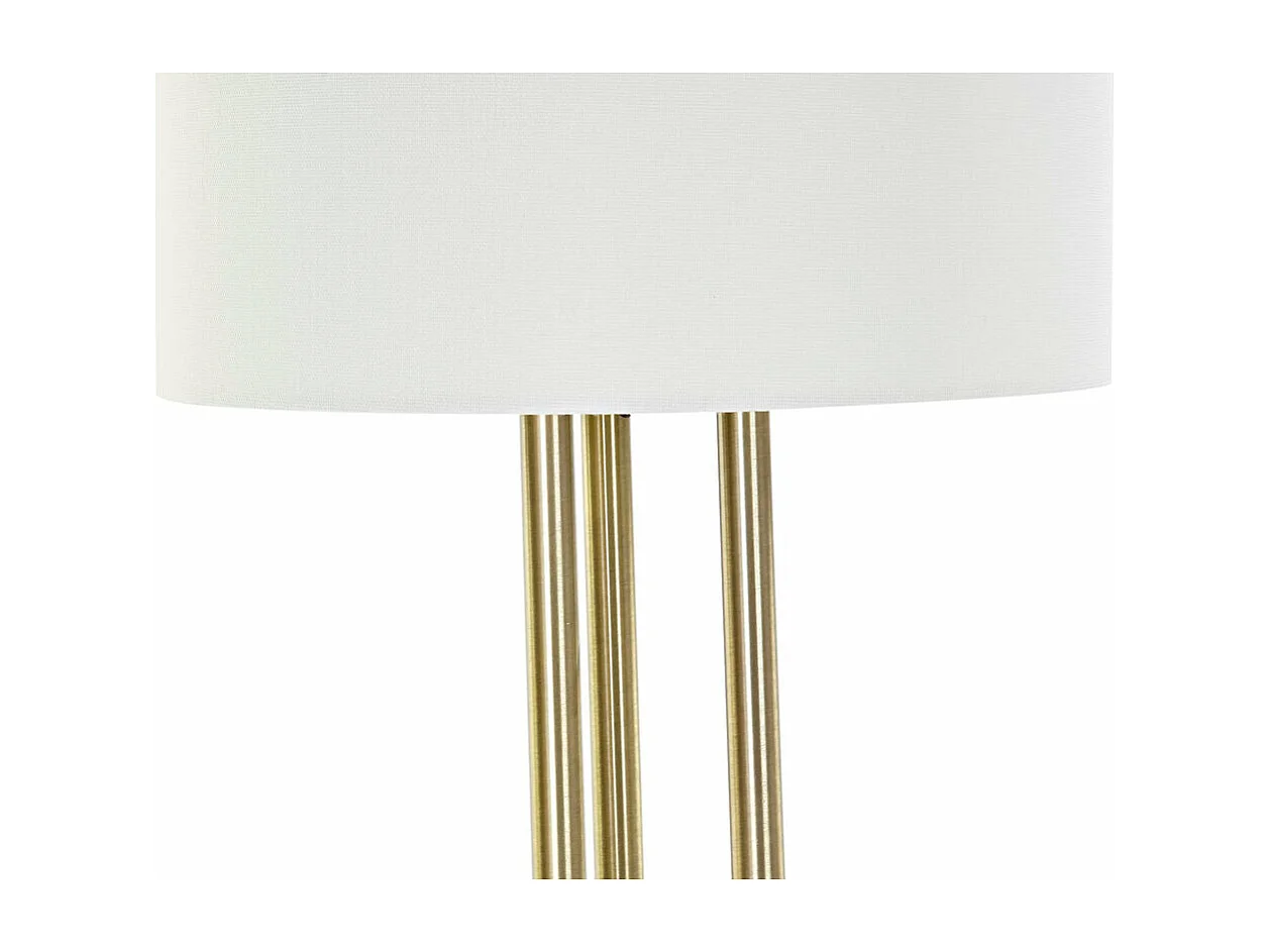 Lampadaire DKD Home Décor Blanc Doré