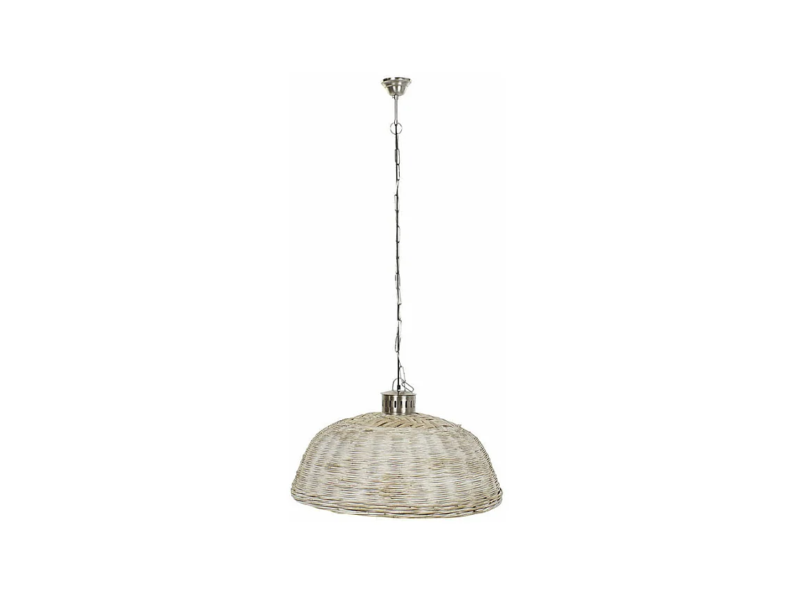 Colgante DKD Home Décor Argenté Naturel Métal