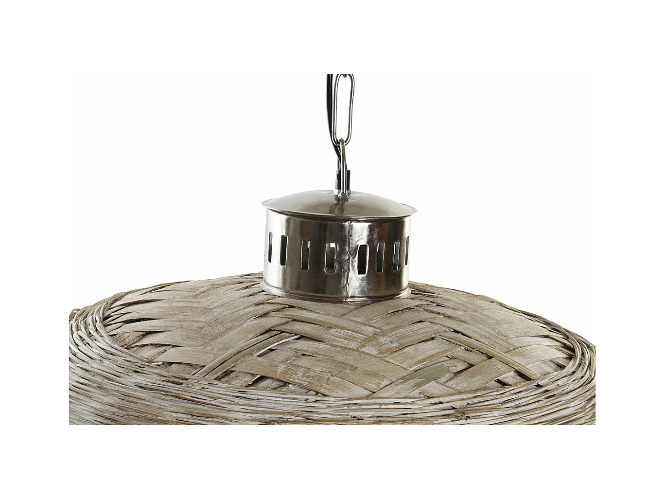 Suspension DKD Home Décor Argenté Naturel Métal