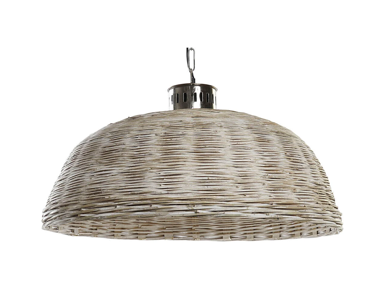 Suspension DKD Home Décor Argenté Naturel Métal