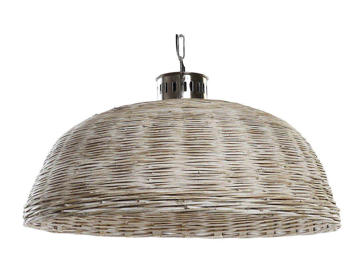 Colgante DKD Home Décor Argenté Naturel Métal