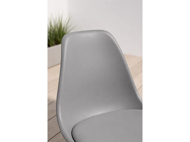 Sillas Comedor - Silla Dami Suprym - Gris oscuro