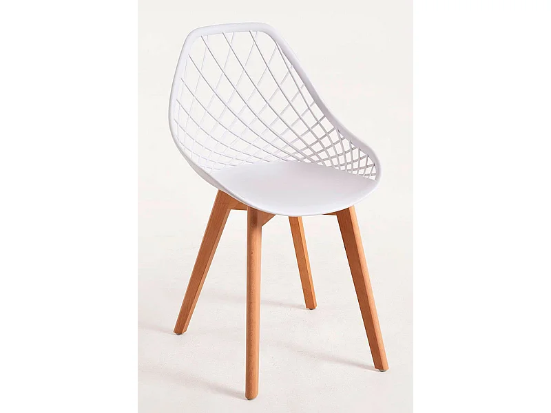 Sillas Comedor - Silla Deli - Blanco