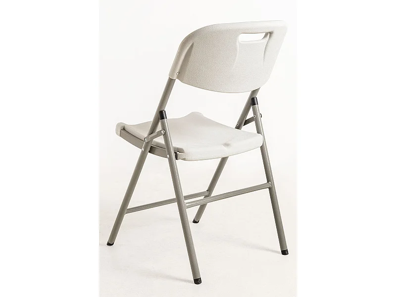 Packs Sillas Plegables - Pack 6 Sillas Resin - Blanco