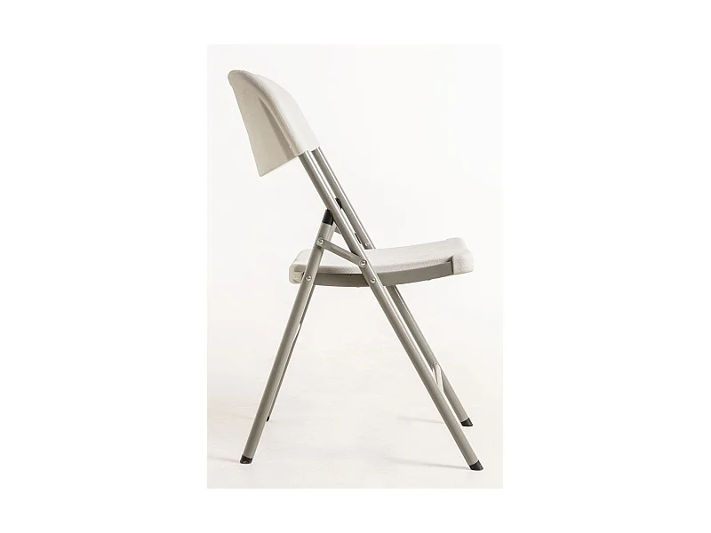 Packs Sillas Plegables - Pack 6 Sillas Resin - Blanco