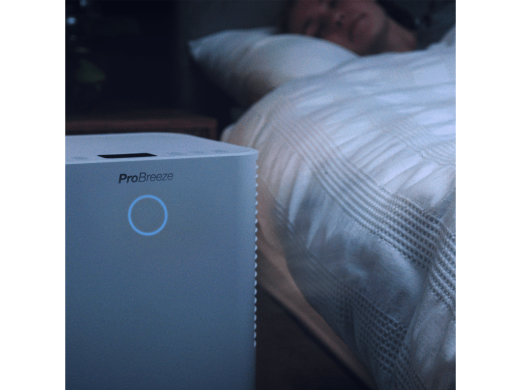 Pro Breeze Deshumidificador con compresor 12L/día con sensor de humedad automático y secado de ropa