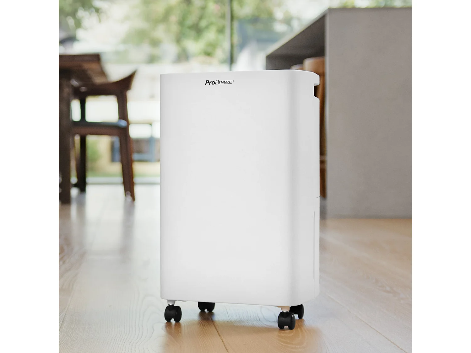 Pro Breeze Deshumidificador compacto 6L/día ideal para habitaciones pequeñas de hasta 15 m²