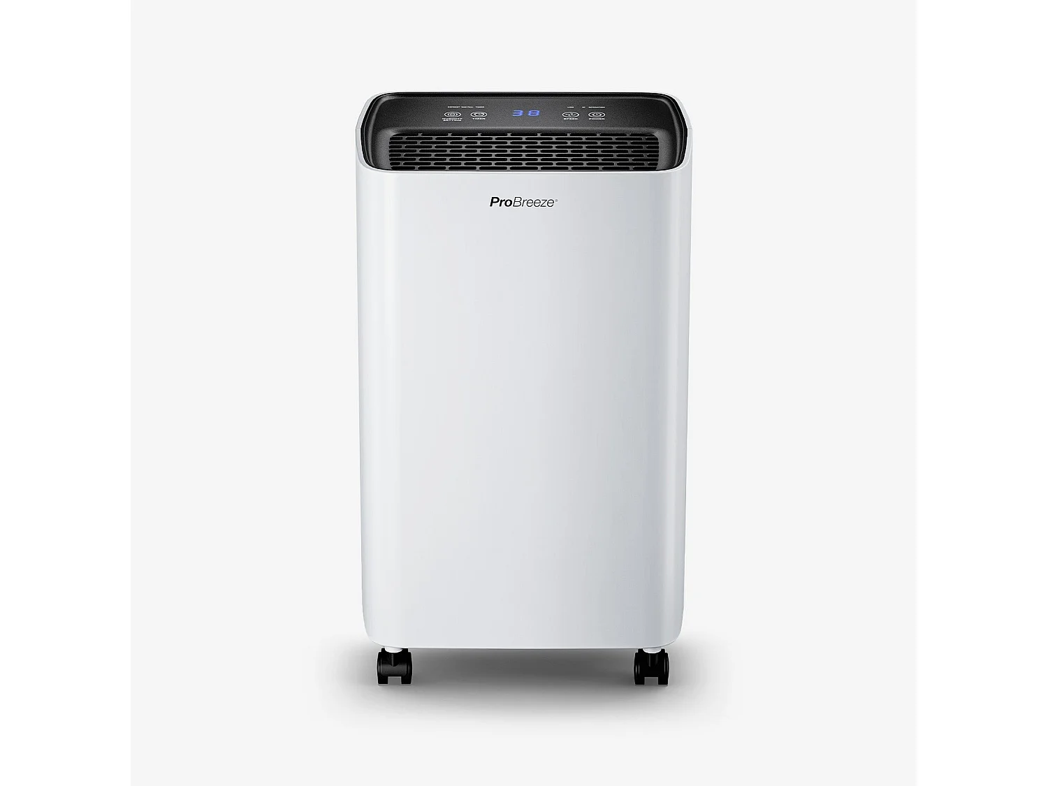 Pro Breeze Déshumidificateur compact 12ljour avec design élégant pour pièces jusqu'à 20 m²