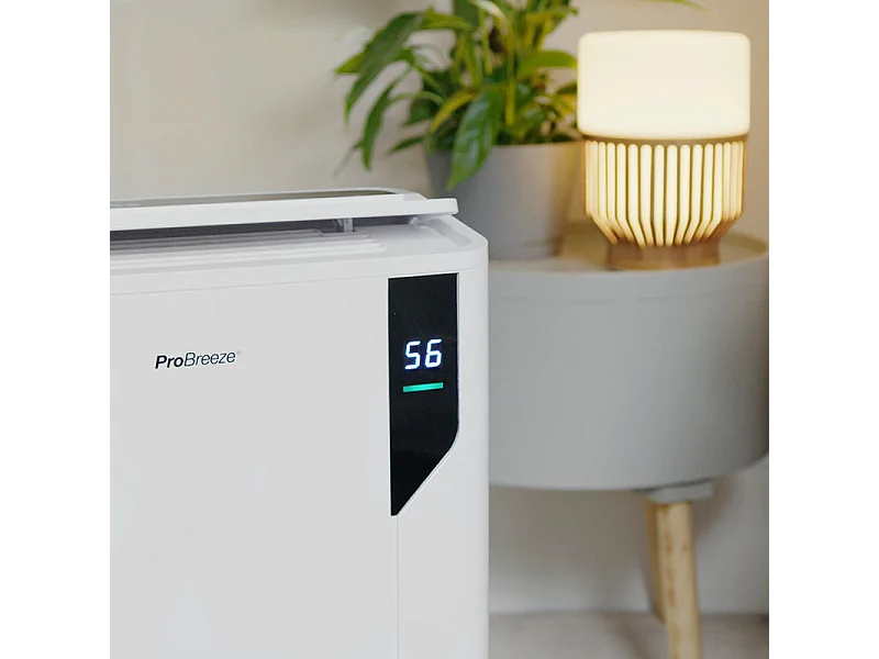Pro Breeze Luftentfeuchter 20L/Tag mit Wäschetrocknungsmodus und Feuchtigkeitssensor