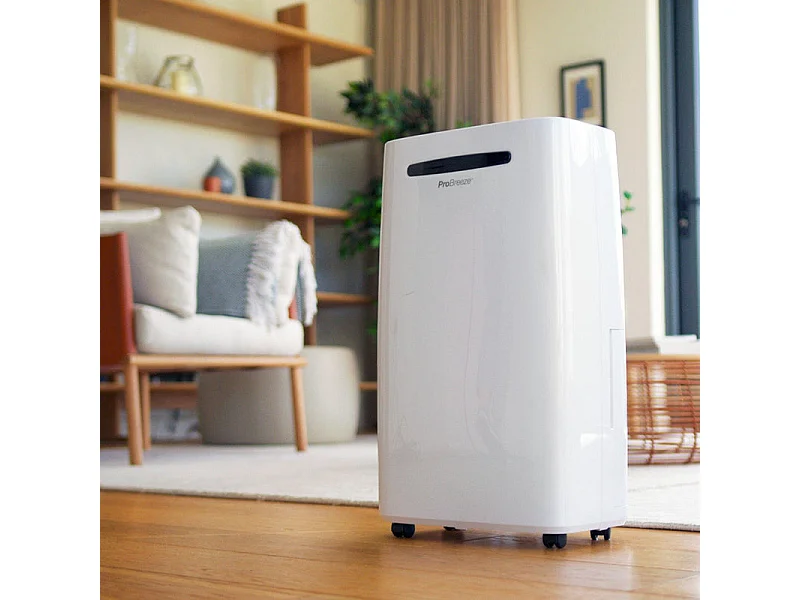 Pro Breeze Déshumidificateur portable 20l pour pièce jusqu'à 30 m², avec 4 modes, drainage continu