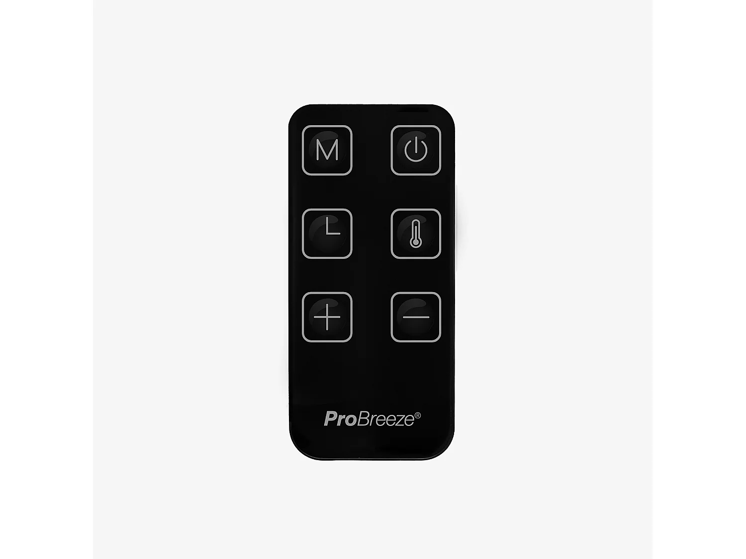 Pro Breeze Radiateur de chauffage écologique omniwarm 2500 w à 11 ailettes rempli d'huile avec affichage numérique et contrôle intelligent par application - noir