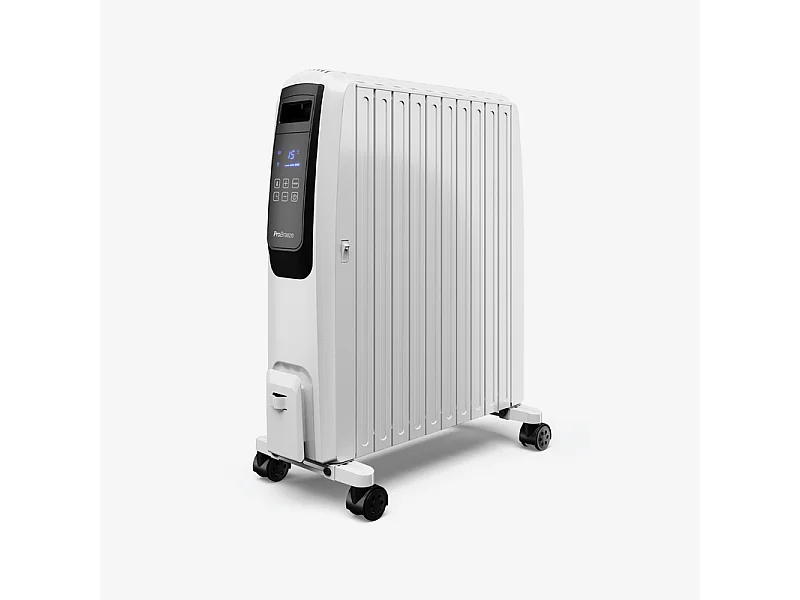 Pro Breeze Digitale olieradiator 2500W, elektrische verwarming met 10 elementen