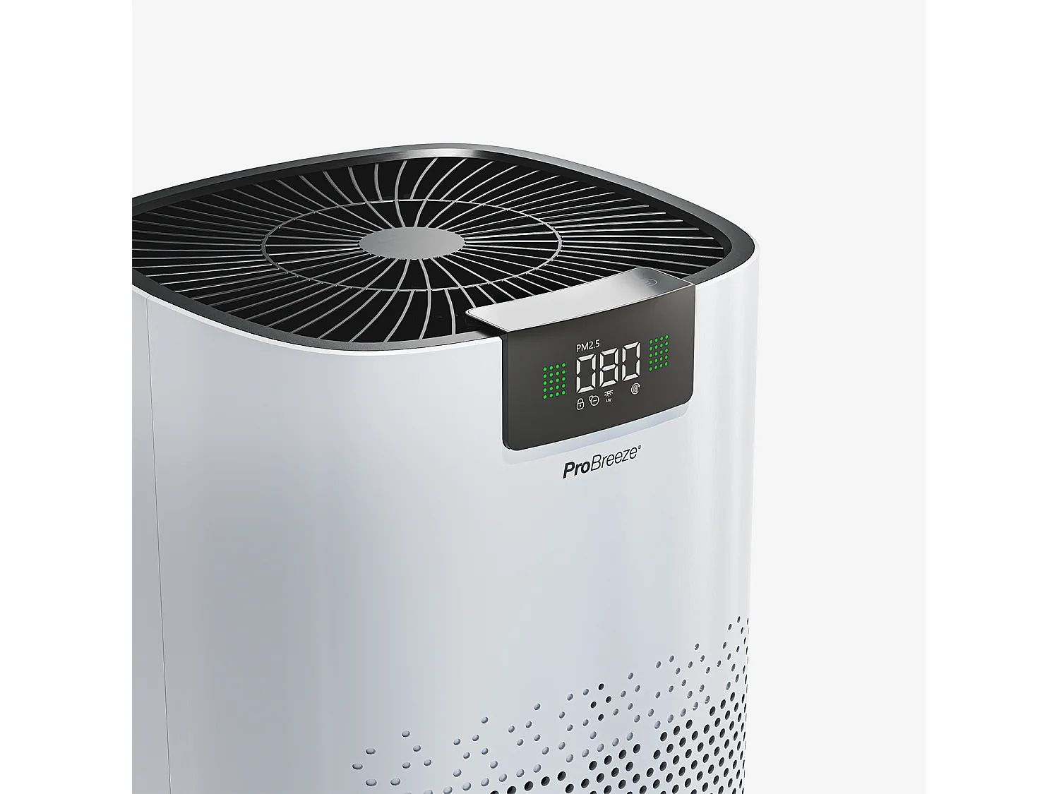 Pro Breeze Purificador de aire con lámpara UV-C e ionizador de aire