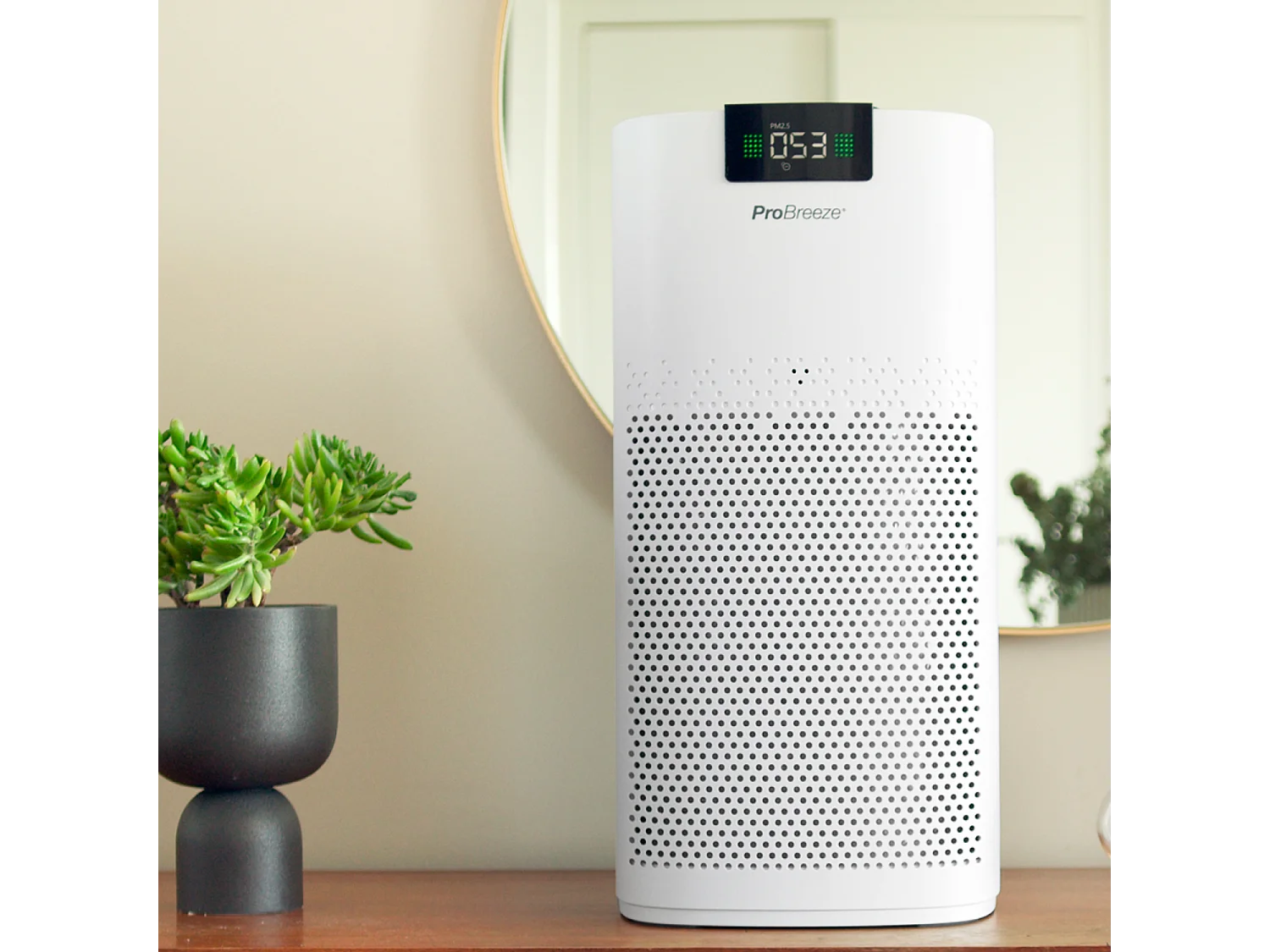 Pro Breeze Purificateur d'air avec lampe uv-c, ioniseur d'air