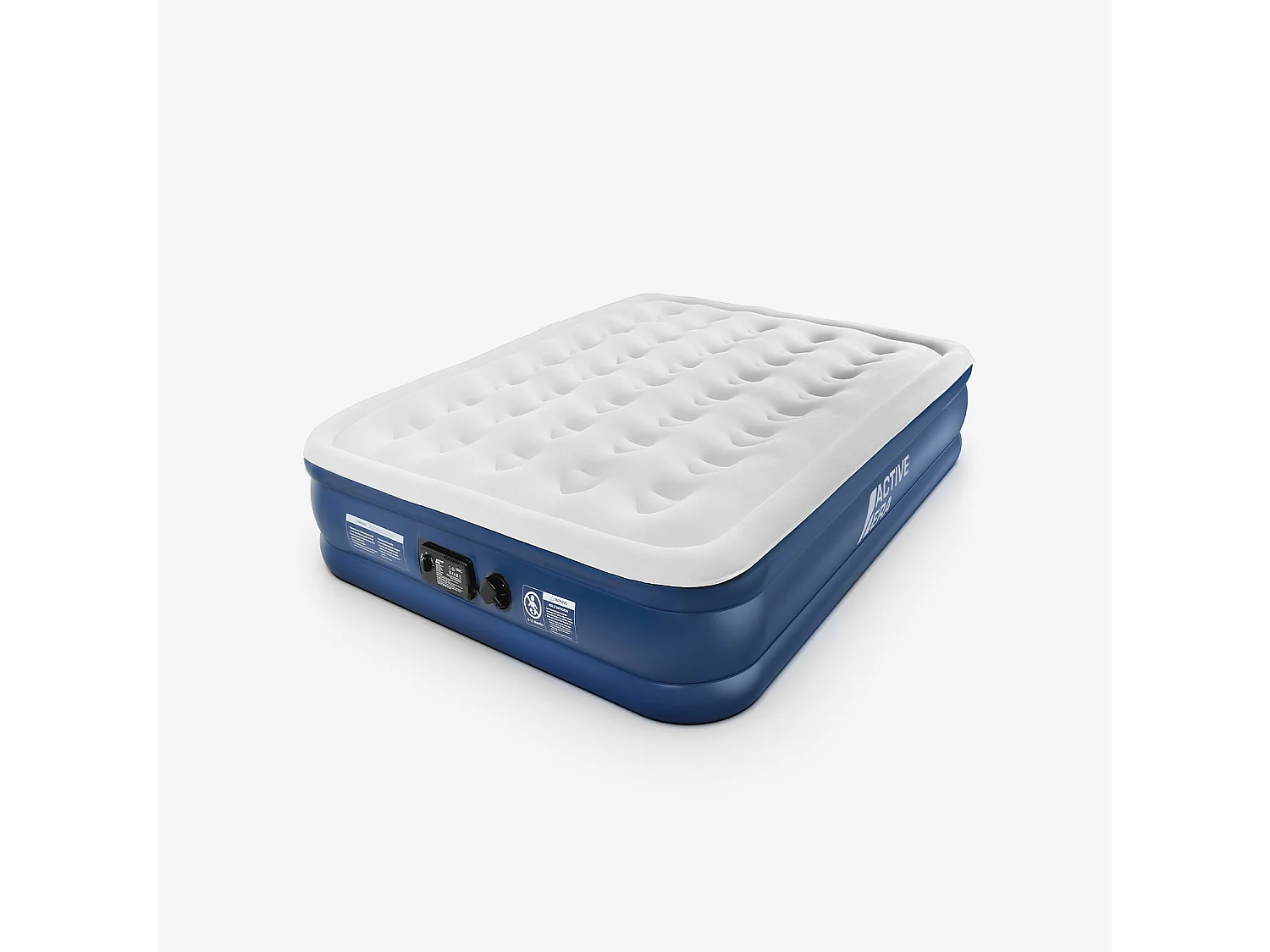 Active Era Matelas Gonflable King Size Comfort Lite – Gris/Marine