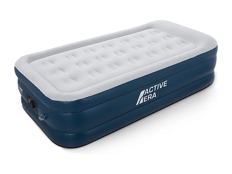 Active Era Matelas Gonflable Premium Twin - Gris/Bleu Marine